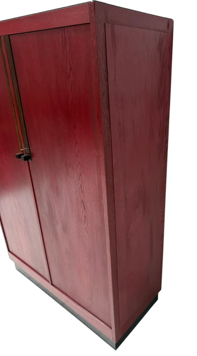 Art Deco Modernist Armoire by A.H. Jansen for L.O.V. Oosterbeek, 1920s 2